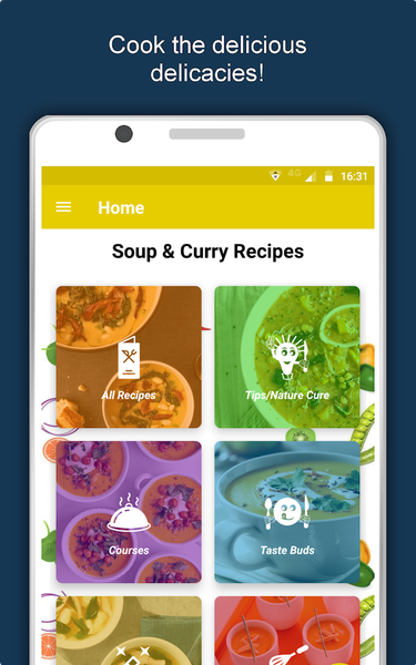 Healthy Soup and Curry Recipes - عکس برنامه موبایلی اندروید