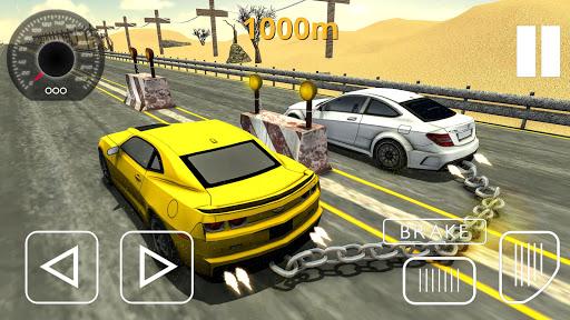 Chained Cars Impossible Stunts 3D - Car Games 2021 - Gameplay image of android game