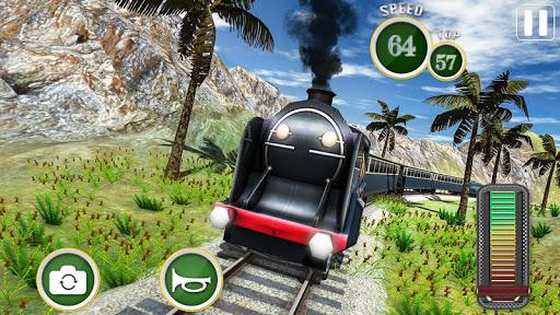 Fast Euro Train Driver Sim: Train Games 3D 2020 - Image screenshot of android app