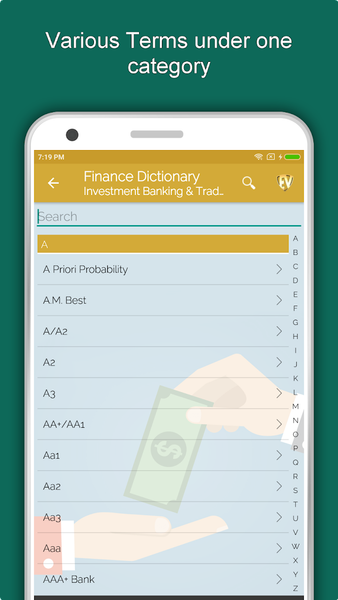 Financial & Banking Dictionary - عکس برنامه موبایلی اندروید