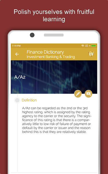 Financial & Banking Dictionary - عکس برنامه موبایلی اندروید