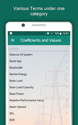 Electrical Engineering App - عکس برنامه موبایلی اندروید