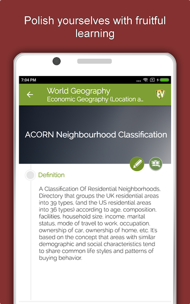 World Geography Dictionary - Image screenshot of android app
