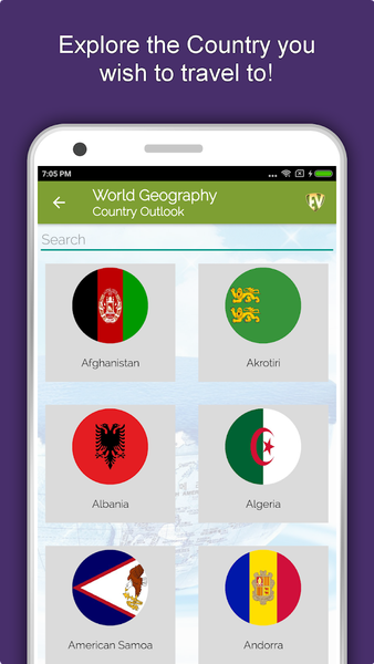 World Geography Dictionary - Image screenshot of android app