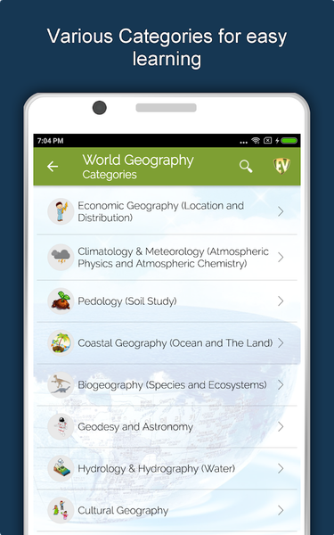 World Geography Dictionary - Image screenshot of android app