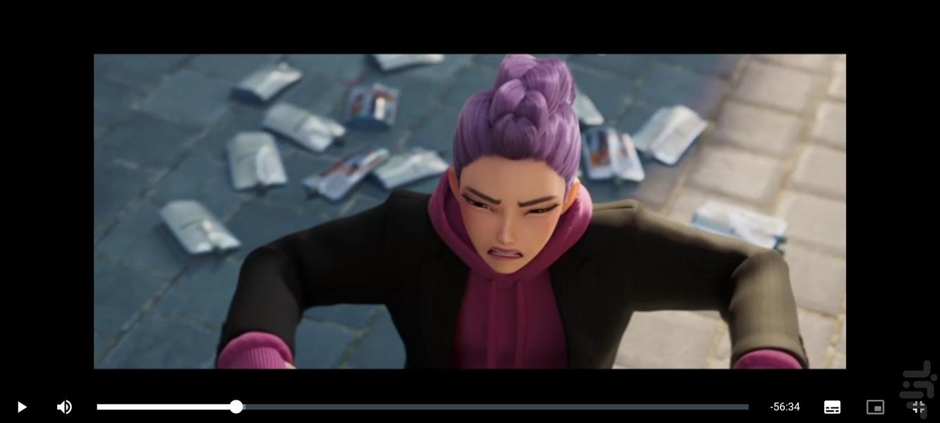 انیمیشن شکارچیان شیاطین + بازی پازل - Gameplay image of android game