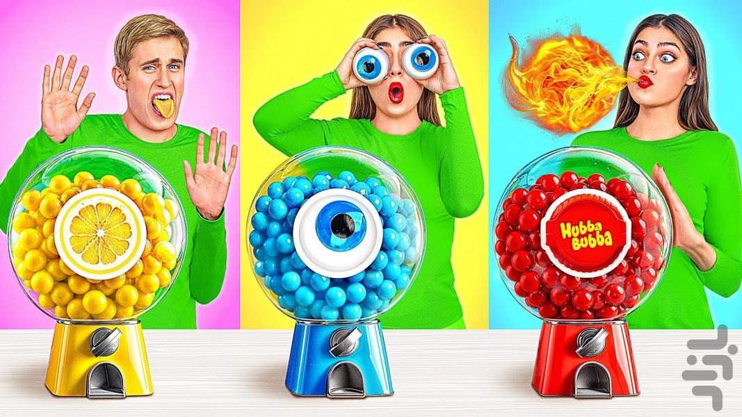 چالش غذایی خندهدار جذاب - بدون نت - Image screenshot of android app