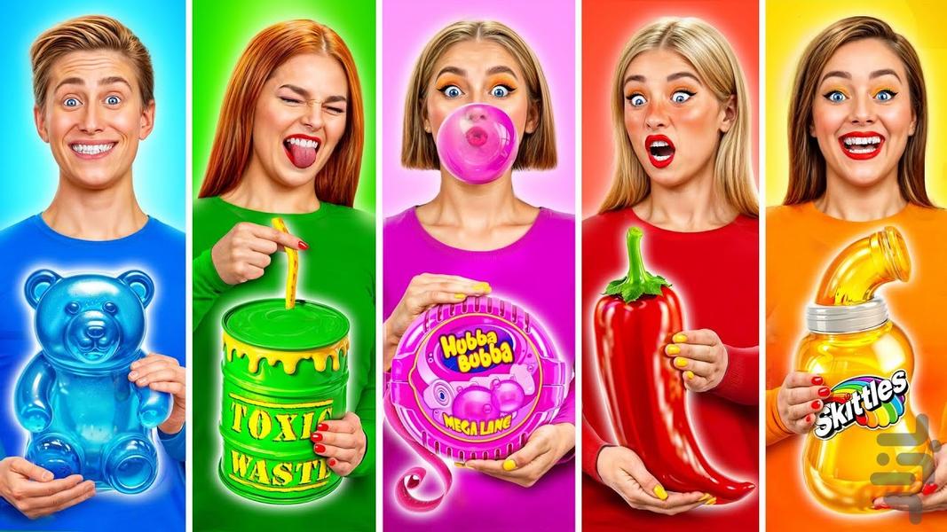 چالش غذایی خندهدار جذاب - بدون نت - Image screenshot of android app