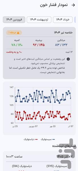 همراه سلامت - عکس برنامه موبایلی اندروید