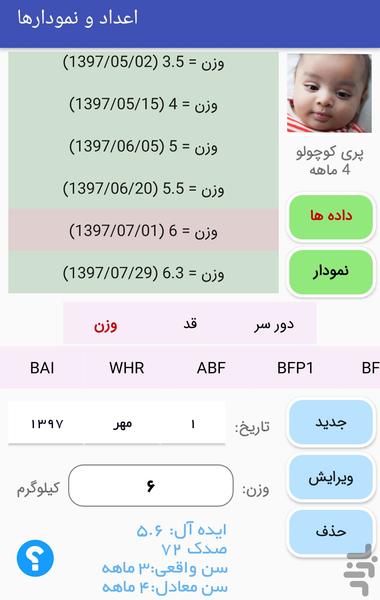 پایش تندرستی - عکس برنامه موبایلی اندروید
