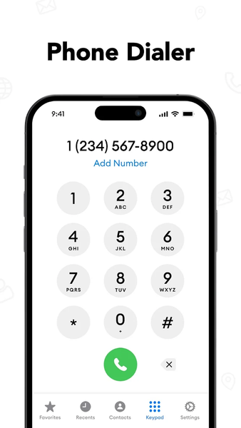 Contacts: Phone Calls & Dialer - عکس برنامه موبایلی اندروید