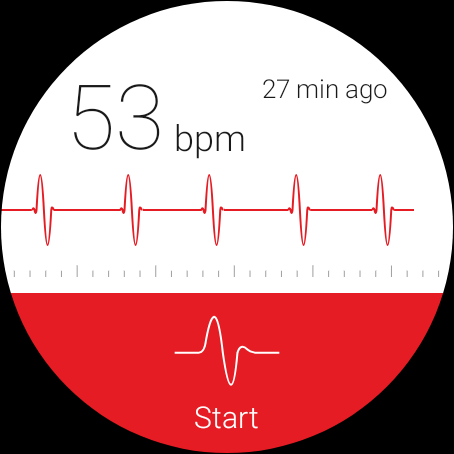 Cardiograph - Heart Rate Meter - Image screenshot of android app