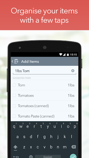 MyGrocery: Shared Grocery List - Image screenshot of android app