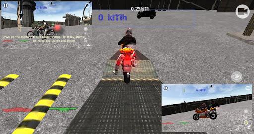 Motorcycle Racing 3D - Gameplay image of android game