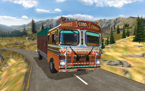 Indian Truck Driving Games 2019 Cargo Truck Driver - عکس بازی موبایلی اندروید