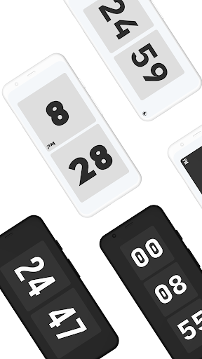 Zen Flip Clock - Image screenshot of android app