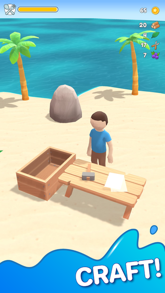 Family Island Survival Raft - Gameplay image of android game