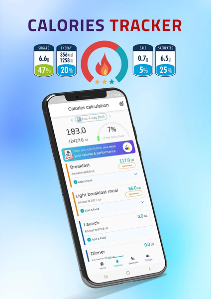 Rashaqa: Steps,Calorie counter - عکس برنامه موبایلی اندروید