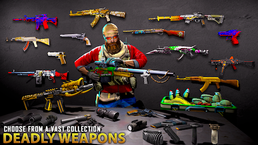 FPS Commando Gun Strike Ops 3D - Image screenshot of android app