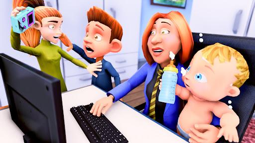 Virtual Mother Family Sim 3D - عکس بازی موبایلی اندروید