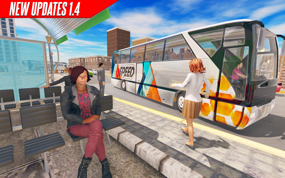 Bus Simulator : Real Bus Games - عکس بازی موبایلی اندروید