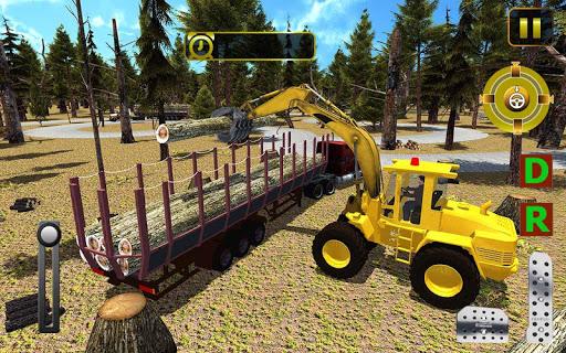 Modern Lumberjack Jungle Duty - Gameplay image of android game