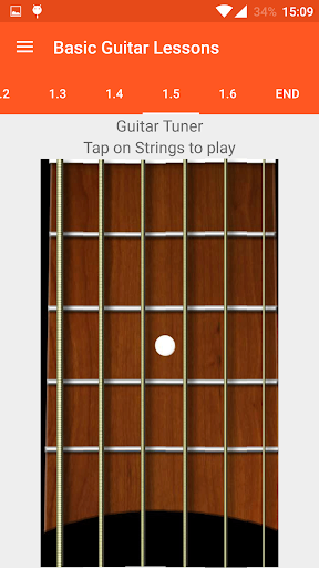 Basic Guitar Lessons - Image screenshot of android app