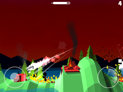 Bomber Ace: WW2 war plane game - Gameplay image of android game