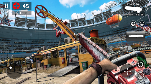 DEAD TRIGGER 2 – شلیک به زامبیها - Gameplay image of android game