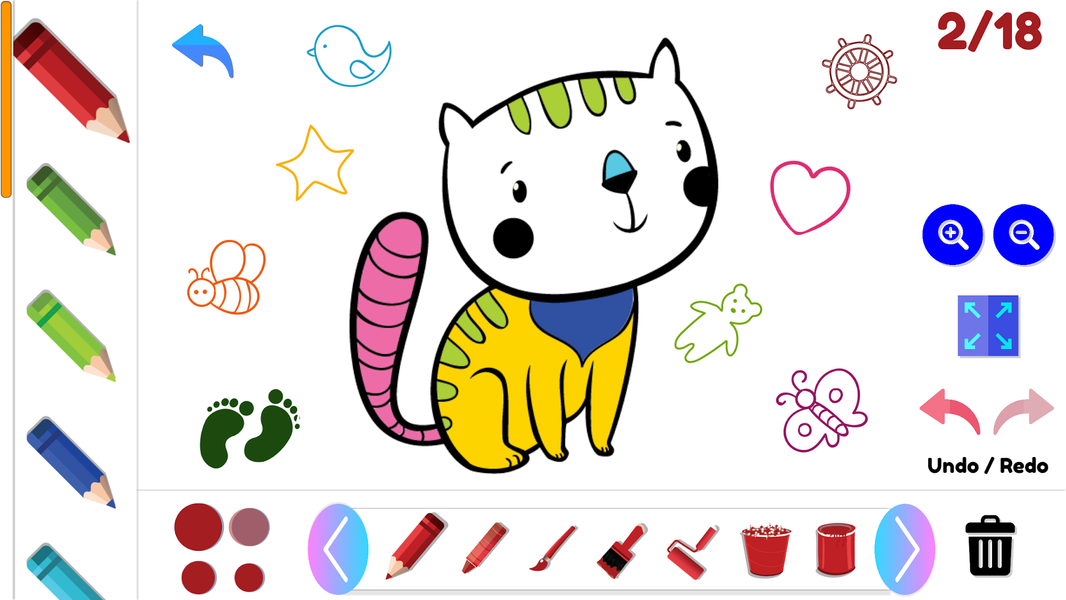 بازی Coloring Games for Kids - دانلود | بازار