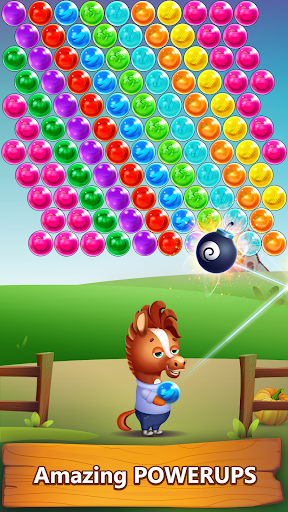 Bubble Shooter - Farm Pop 2024 - Gameplay image of android game