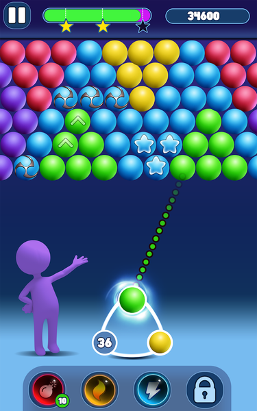 Bubble Shooter Pro ۲۰۲۵ - عکس بازی موبایلی اندروید