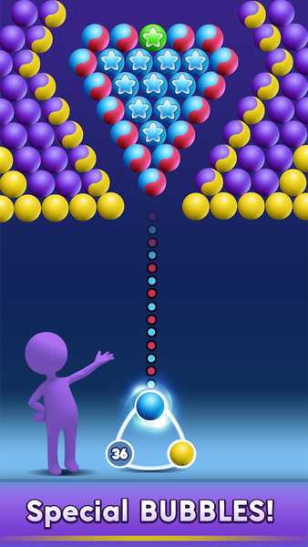 Bubble Shooter Pro ۲۰۲۵ - عکس بازی موبایلی اندروید