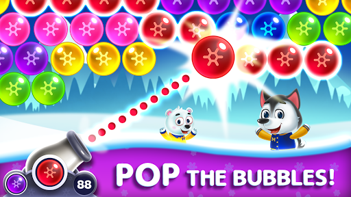 Frozen Pop - Frozen Games & Bubble Popping Fun! ۲ - عکس بازی موبایلی اندروید