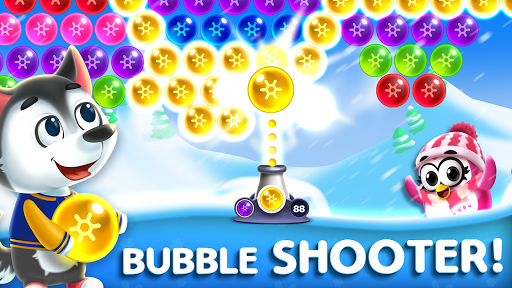 Frozen Pop - Frozen Games & Bubble Popping Fun! ۲ - عکس بازی موبایلی اندروید