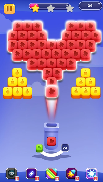 Bubble Shooter Rainbow 2024 - Gameplay image of android game