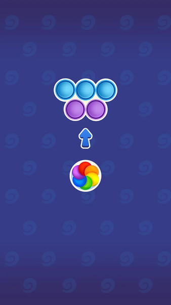Bubble Shooter Relaxing Game - Gameplay image of android game