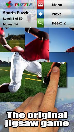 Sports puzzle: JigSaw - Gameplay image of android game
