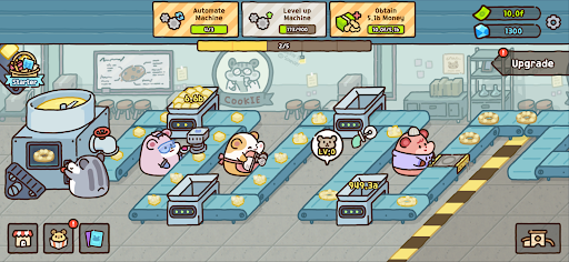 Hamster Cookie Factory - Gameplay image of android game