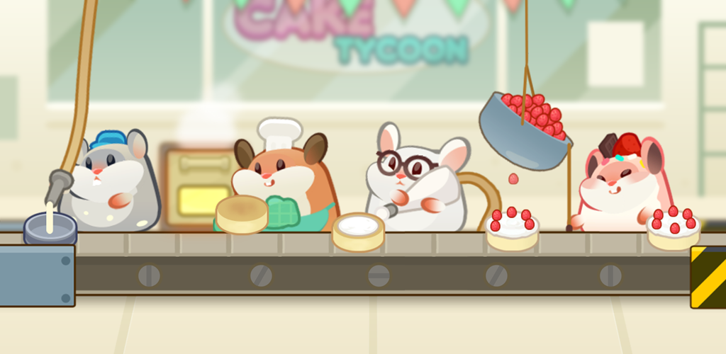 Hamster cake factory - عکس بازی موبایلی اندروید
