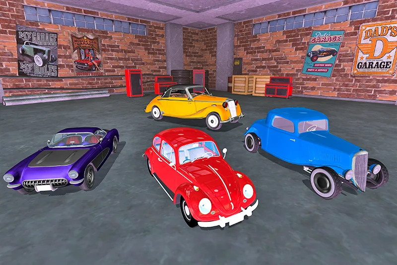 Classic Car Driving: Car Games - عکس بازی موبایلی اندروید