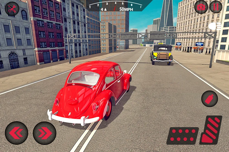 Classic Car Driving: Car Games - عکس بازی موبایلی اندروید