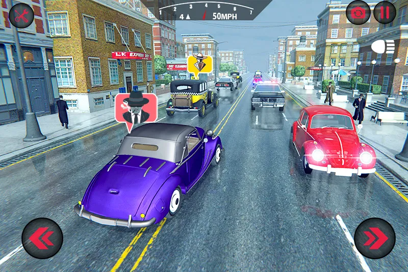 Classic Car Driving: Car Games - عکس بازی موبایلی اندروید