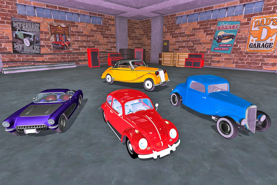 Classic Car Driving: Car Games - عکس بازی موبایلی اندروید