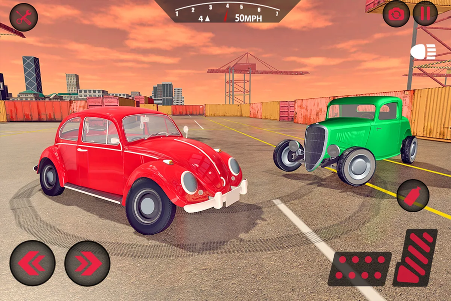 Classic Car Driving: Car Games - عکس بازی موبایلی اندروید