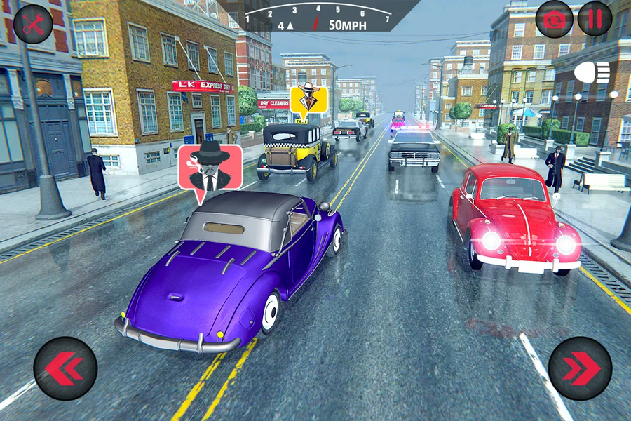 Classic Car Driving: Car Games - عکس بازی موبایلی اندروید