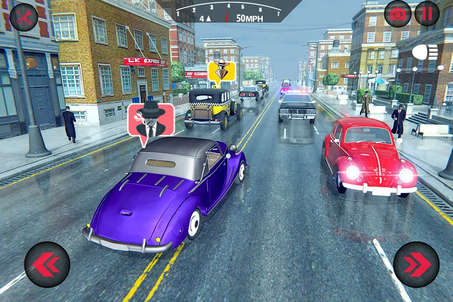 Classic Car Driving: Car Games - عکس بازی موبایلی اندروید