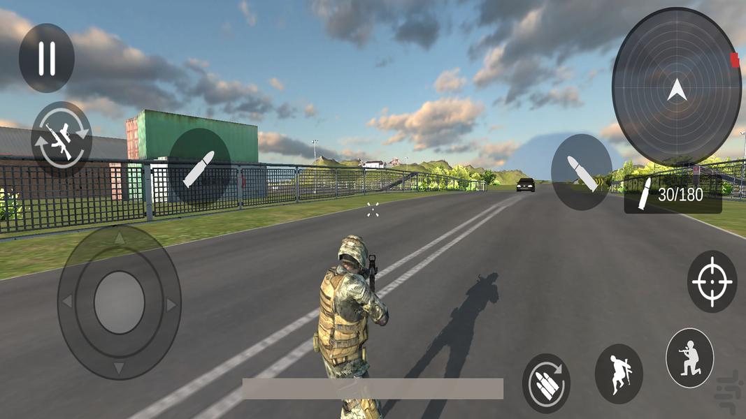 war with mafia(persian cars) - Gameplay image of android game