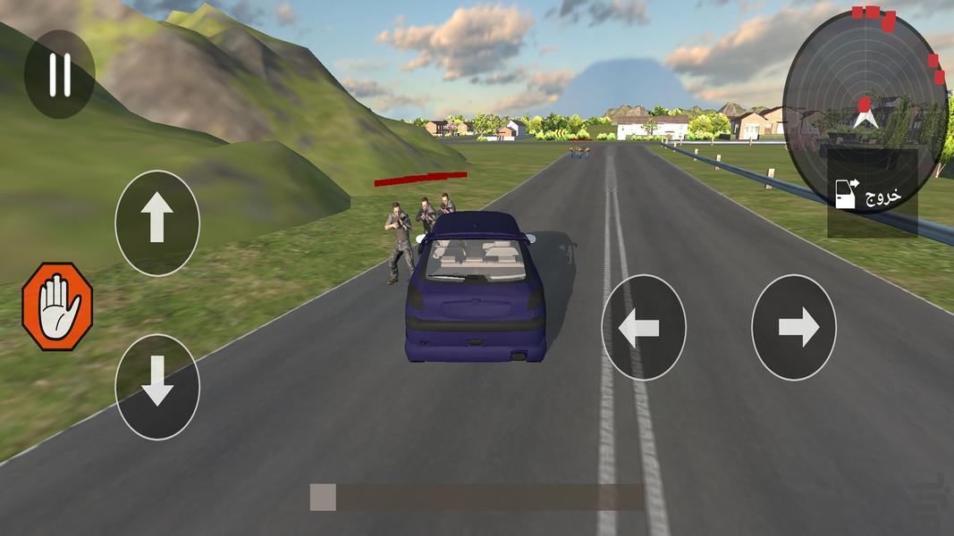 war with mafia(persian cars) - Gameplay image of android game