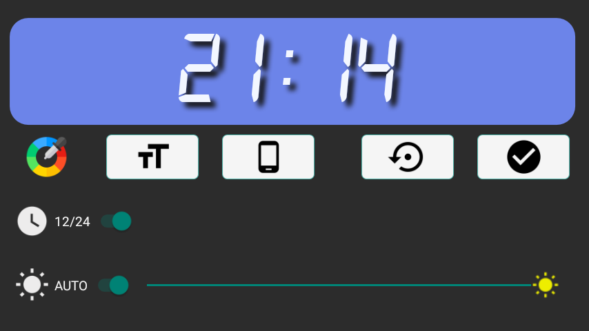 Wall Clock - Image screenshot of android app